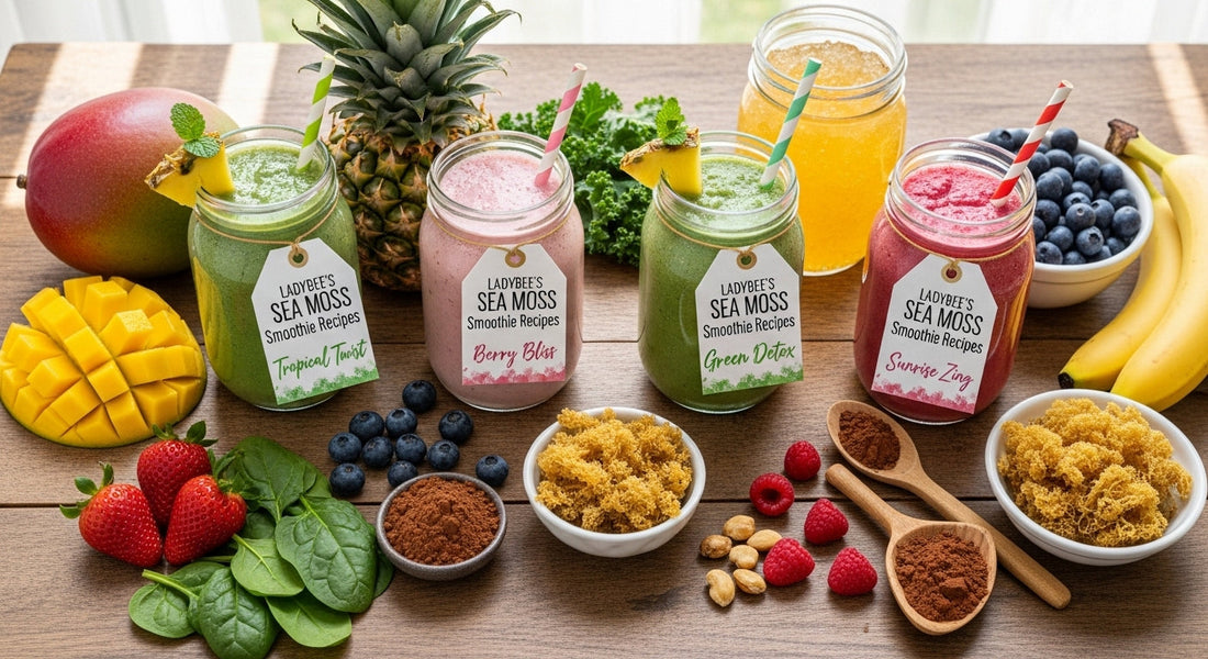 LadyBee's Favorite Sea Moss Smoothie Recipes