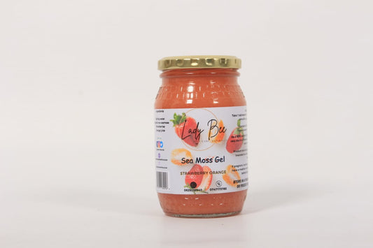 Strawberry Orange Sea Moss Gel (375ml)